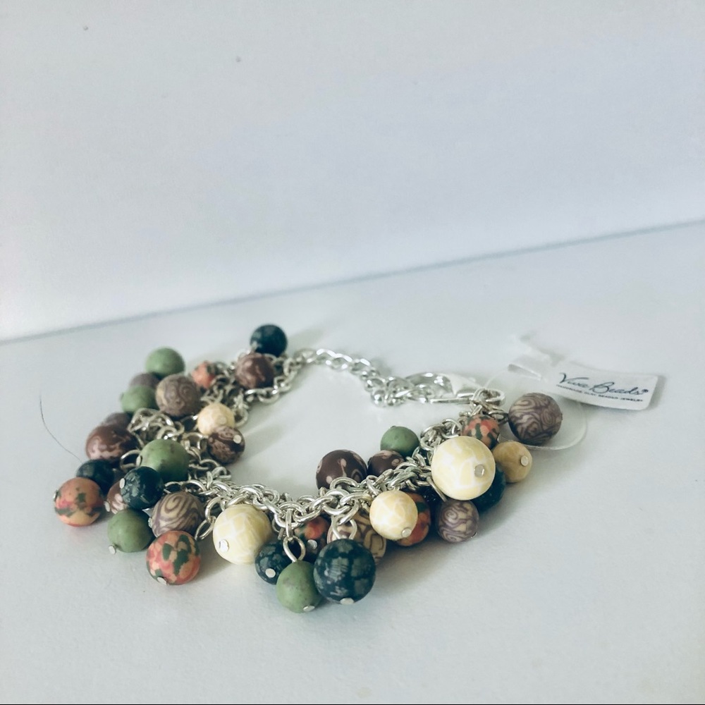 Viva Beads Handmade Silver Chain Bracelet  New
